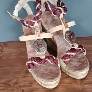 Jacobies wedge sandals
